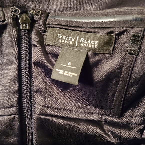 White House Black Market Ruffled Dress - Picture 4 of 4